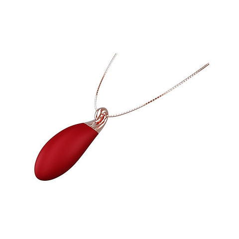 Ruby Vibrating Necklace Massager by Full Circle