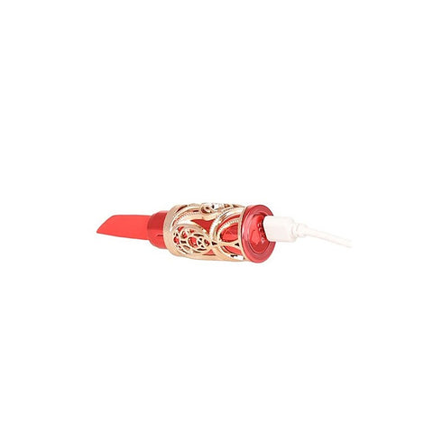 Ruby Kiss 4 In 1 Lipstick Vibrator by BMS Factory