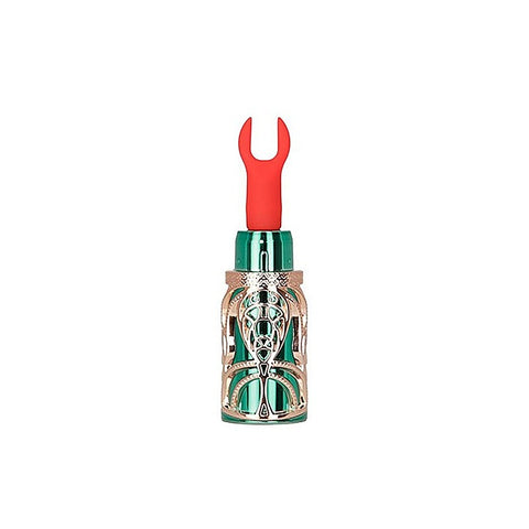 Emerald Kiss 4 In 1 Lipstick Vibrator by BMS Factory