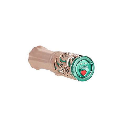 Emerald Kiss 4 In 1 Lipstick Vibrator by BMS Factory