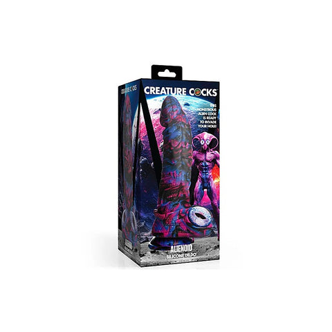 Alienoid Realistic Fantasy Silicone Dildo by XR Brands