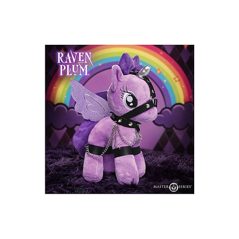 Raven Plum Bondage Pony by XR Brands