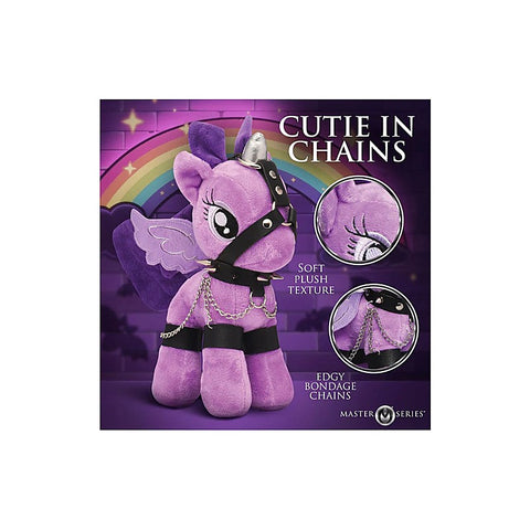 Raven Plum Bondage Pony by XR Brands