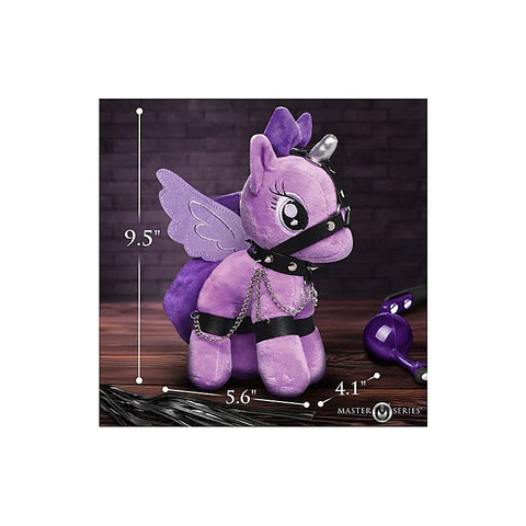 Raven Plum Bondage Pony by XR Brands