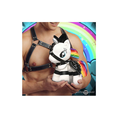 Raven Plum Bondage Pony by XR Brands