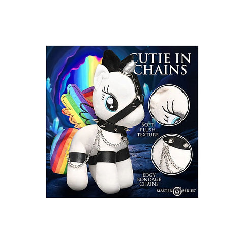 Raven Plum Bondage Pony by XR Brands