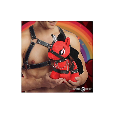 Scarlet Chainheart Bondage Pony by XR Brands