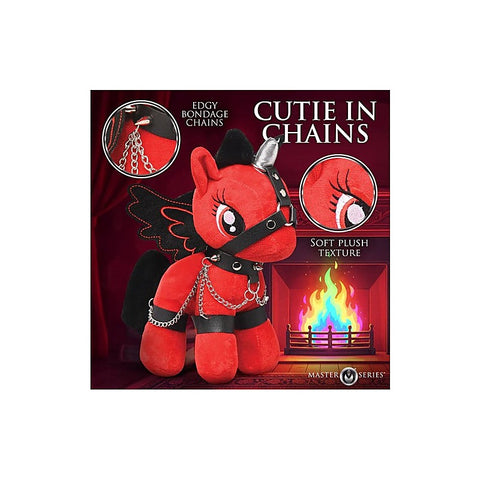 Scarlet Chainheart Bondage Pony by XR Brands