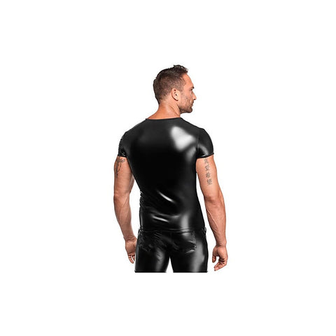 Elastic Powerwetlook Vexen Tee by Noir Handmade