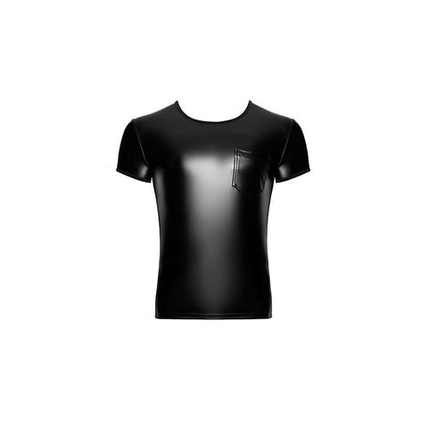 Elastic Powerwetlook Vexen Tee by Noir Handmade