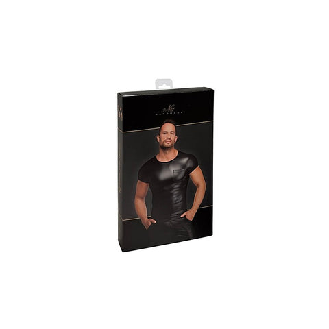 Elastic Powerwetlook Vexen Tee by Noir Handmade