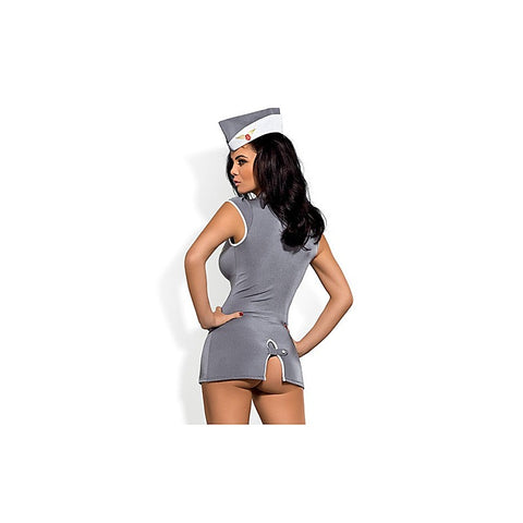 Stewardess 3 Piece Sexy Womens Costume by Obsessive