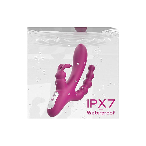 Joker Triple Ecstasy Couples Vibrator by S-Hande