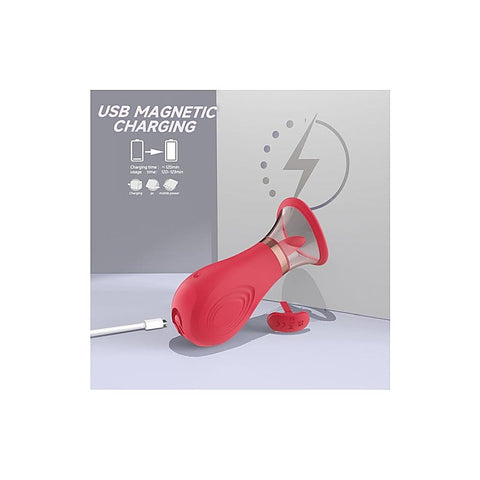 Sybil 3-in-1 Sucking Licking Tickling Stimulator by S-Hande
