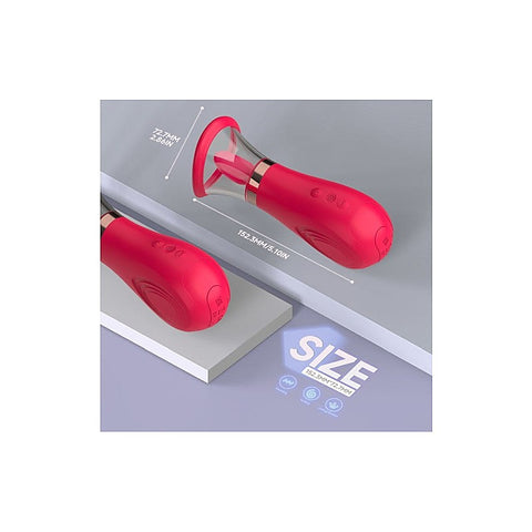 Sybil 3-in-1 Sucking Licking Tickling Stimulator by S-Hande