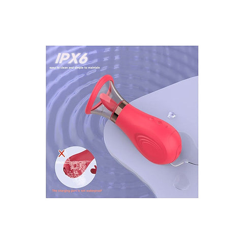 Sybil 3-in-1 Sucking Licking Tickling Stimulator by S-Hande