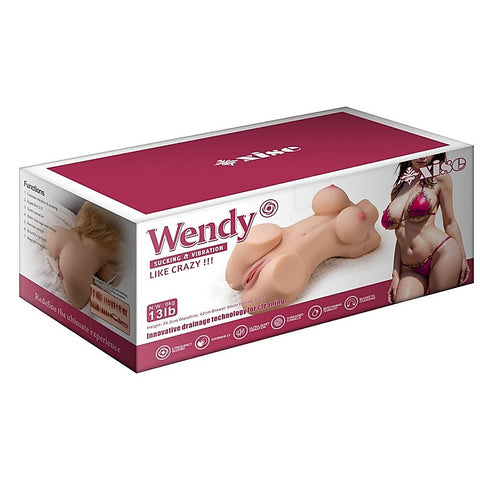 Wendy 6kg Pussy And Ass Female Torso Masturbator by XISE