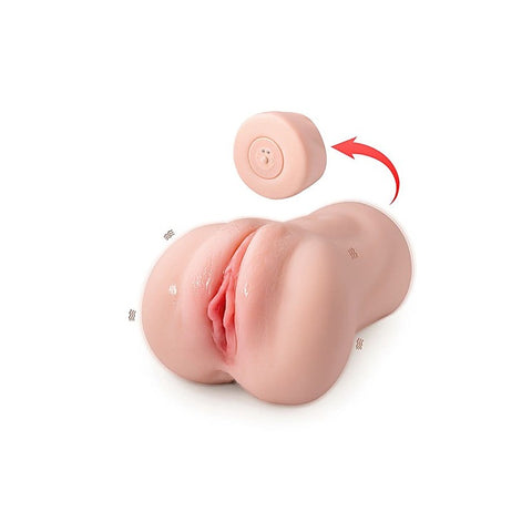 Elaine Realistic Vibrating Sucking Masturbator by XISE