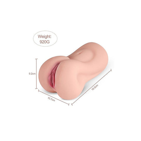 Agatha Realistic Vibrating Vaginal Masturbator by XISE