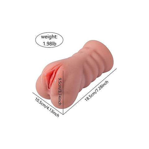Ramar Realistic Vibrating Anal Vaginal Masturbator by XISE
