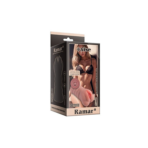 Ramar Realistic Vibrating Anal Vaginal Masturbator by XISE