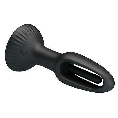 Hubert Vibrating and Wiggling Butt Plug by Baile