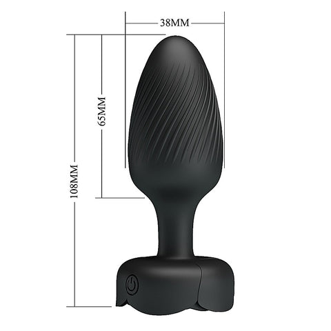 Varian Light-Up Rechargeable Anal Plug by Baile