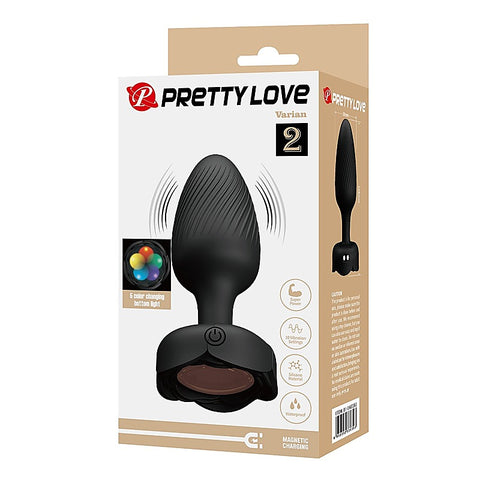 Varian Light-Up Rechargeable Anal Plug by Baile