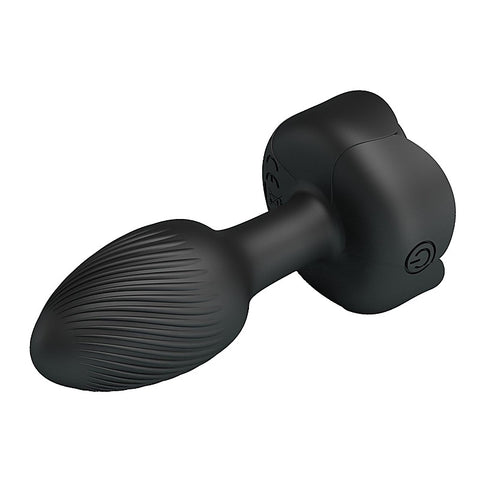 Olman Light-Up Rechargeable Butt Play Plug by Baile