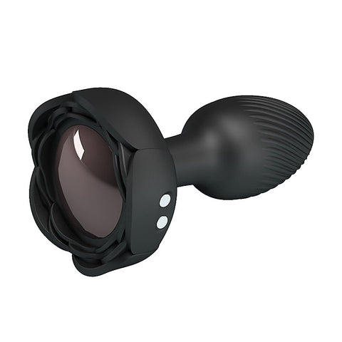 Olman Light-Up Rechargeable Butt Play Plug by Baile