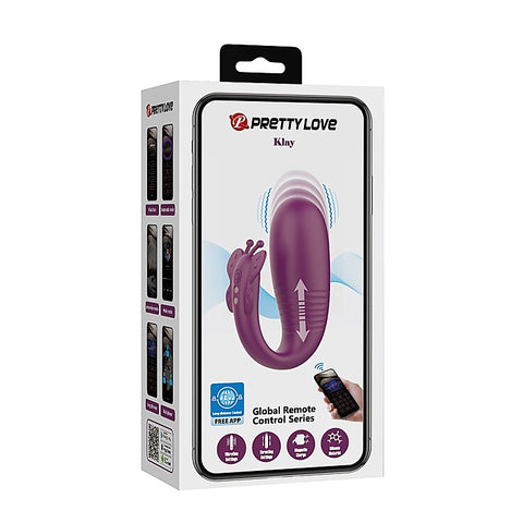 Klay App Controlled Silicone Egg Vibrator by Baile