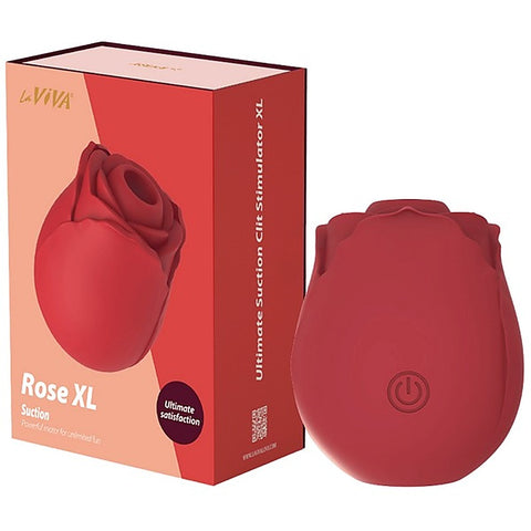 Rose Petal Tapping Clitoral Stimulator XL by La Viva