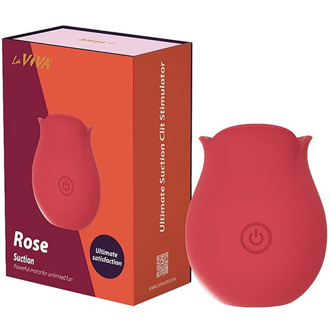 Rose Petal Tapping Clitoral Vibrator by La Viva