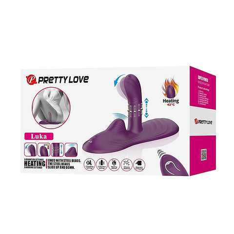Luka Rechargeable Remote Control Love Pad Vibrator by Baile