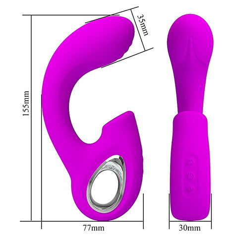 Sibel Rechargeable Tapping G Spot Vibrator by Baile