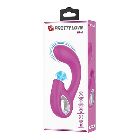 Sibel Rechargeable Tapping G Spot Vibrator by Baile