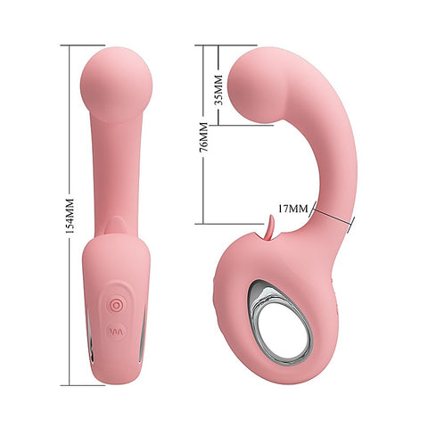 Erynnyes Rechargeable Silicone G Spot Massager by Baile