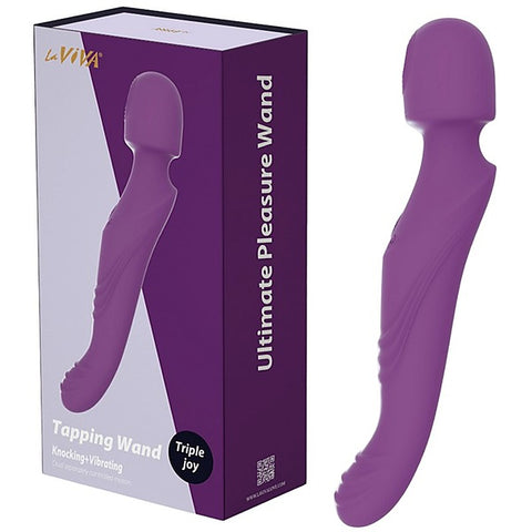 Tapping and Vibrating Body Wand Massager by La Viva