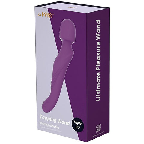 Tapping and Vibrating Body Wand Massager by La Viva