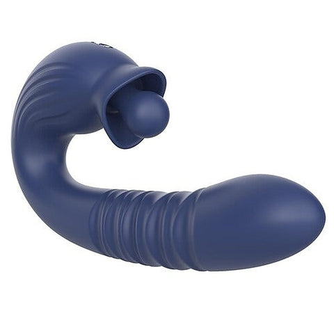 THE BIG BALLER Thrusting Rabbit Vibrator by Adam & Eve