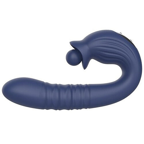 THE BIG BALLER Thrusting Rabbit Vibrator by Adam & Eve