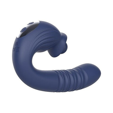 THE BIG BALLER Thrusting Rabbit Vibrator by Adam & Eve