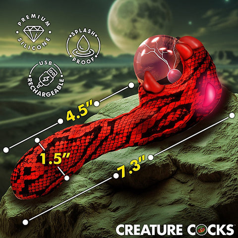 Creature Cocks Cobra Rechargeable Vibrator by XR Brands