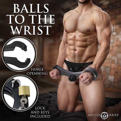 Master Series Punished Balls To Wrist Humbler by XR Brands