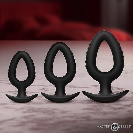 Master Series Pop Anal Plug Trainer Set by XR Brands