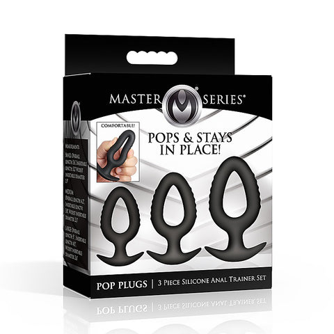 Master Series Pop Anal Plug Trainer Set by XR Brands