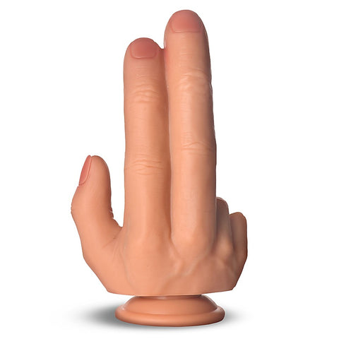 The Shocker Realistic Finger Dildo by XR Brands