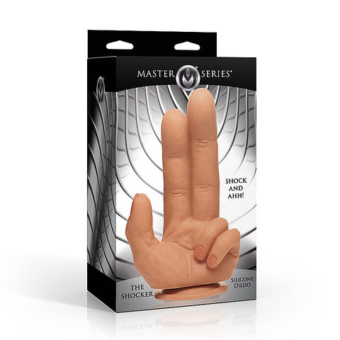 The Shocker Realistic Finger Dildo by XR Brands
