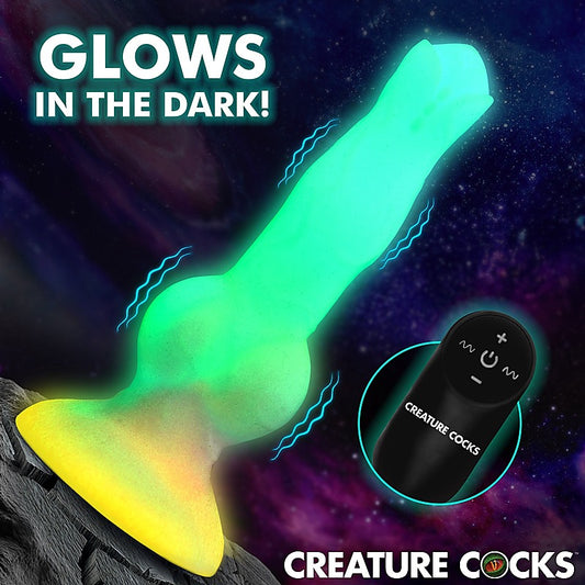 Creature Cocks Astro Cock Vibrating Dildo by XR Brands