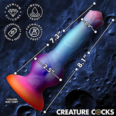 Creature Cocks Astro Cock Vibrating Dildo by XR Brands